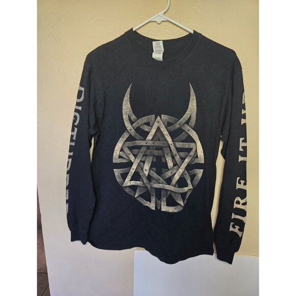 Disturbed Rock Band Tee Size Medium Fire It Up - Picture 2 of 4